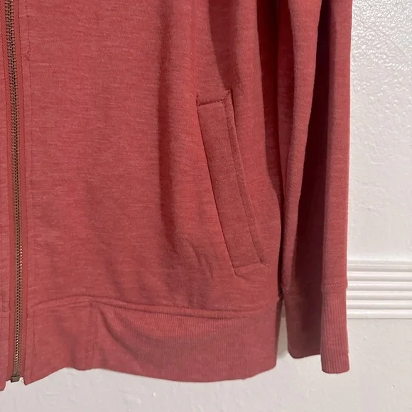 LOGO Lounge by Lori Goldstein‎ Zip Front Hi-Low Jacket Light Copper Size Medium - Picture 7 of 9